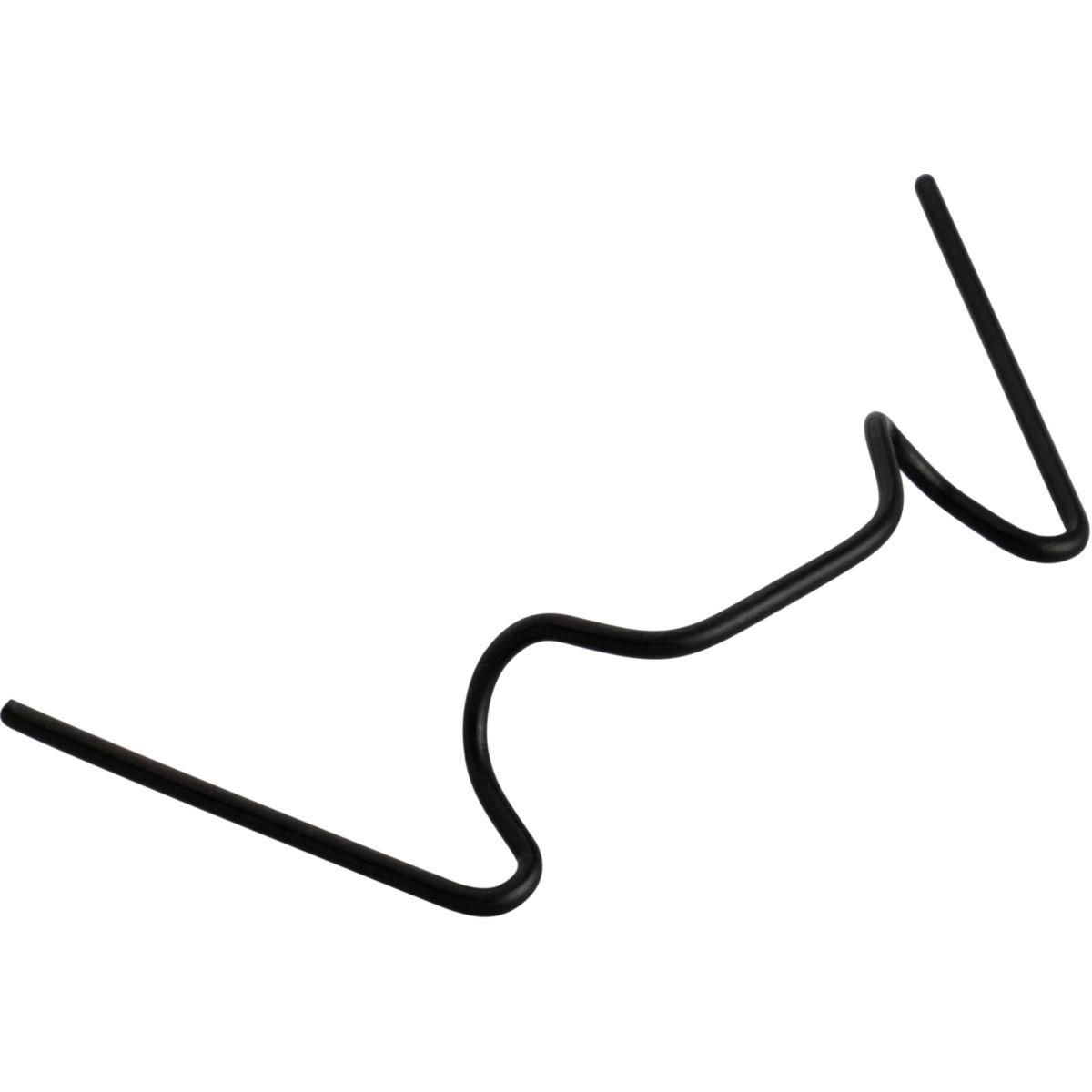 Vitavia Glasfederklammern, 20 Stück, schwarz
