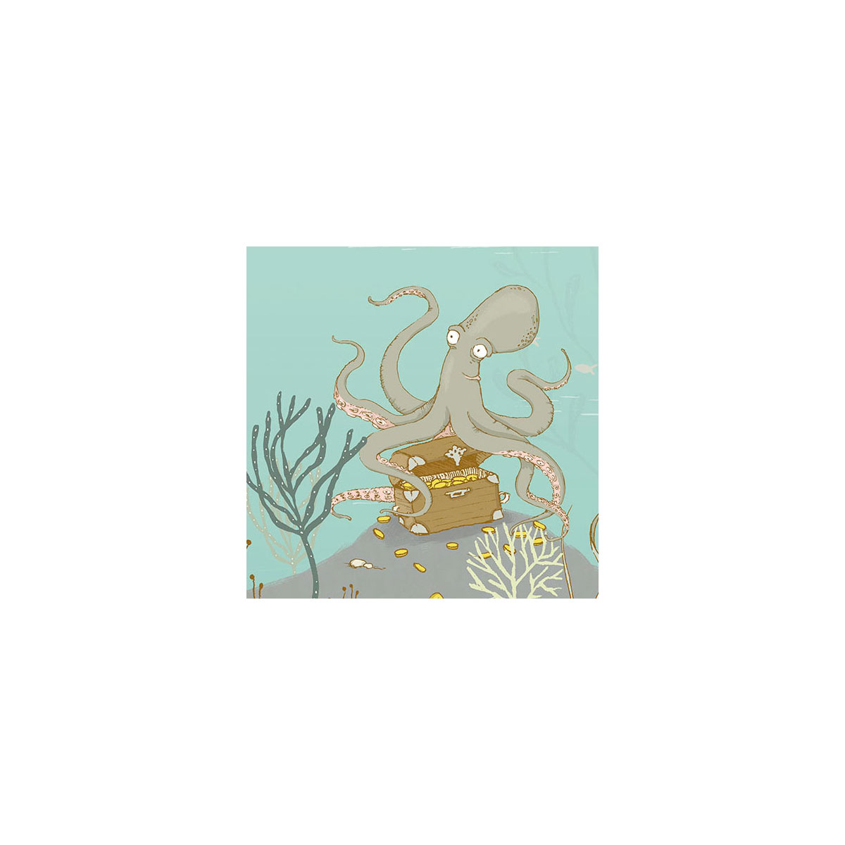 Komar  Vlies Fototapete Sealife 300x280 cm Bild 6