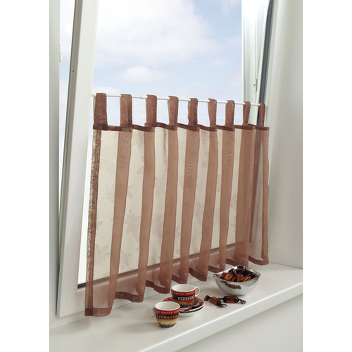 Gardinia Klemmstange Durchmesser 8 mm 35-45 cm weiß Bild 6