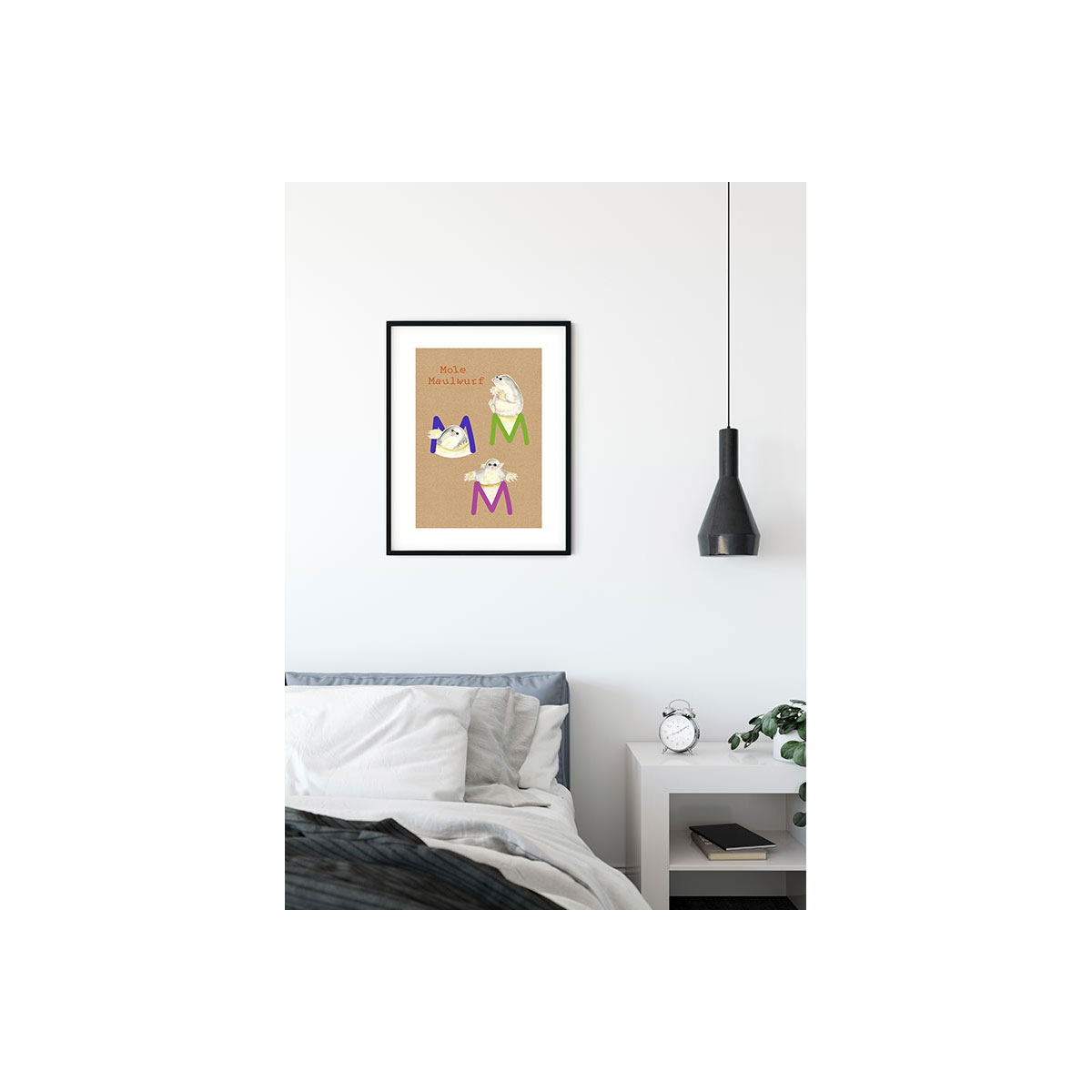 Komar  Wandbild ABC Animal M 30x40 cm Bild 3