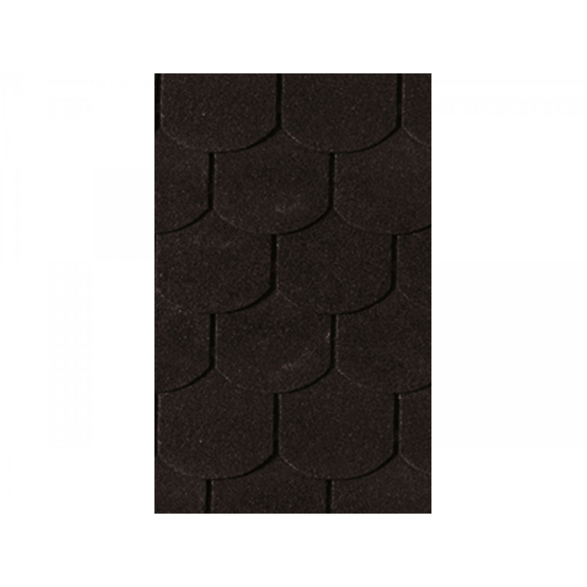 Karibu Biberschwanzdachschindeln schwarz