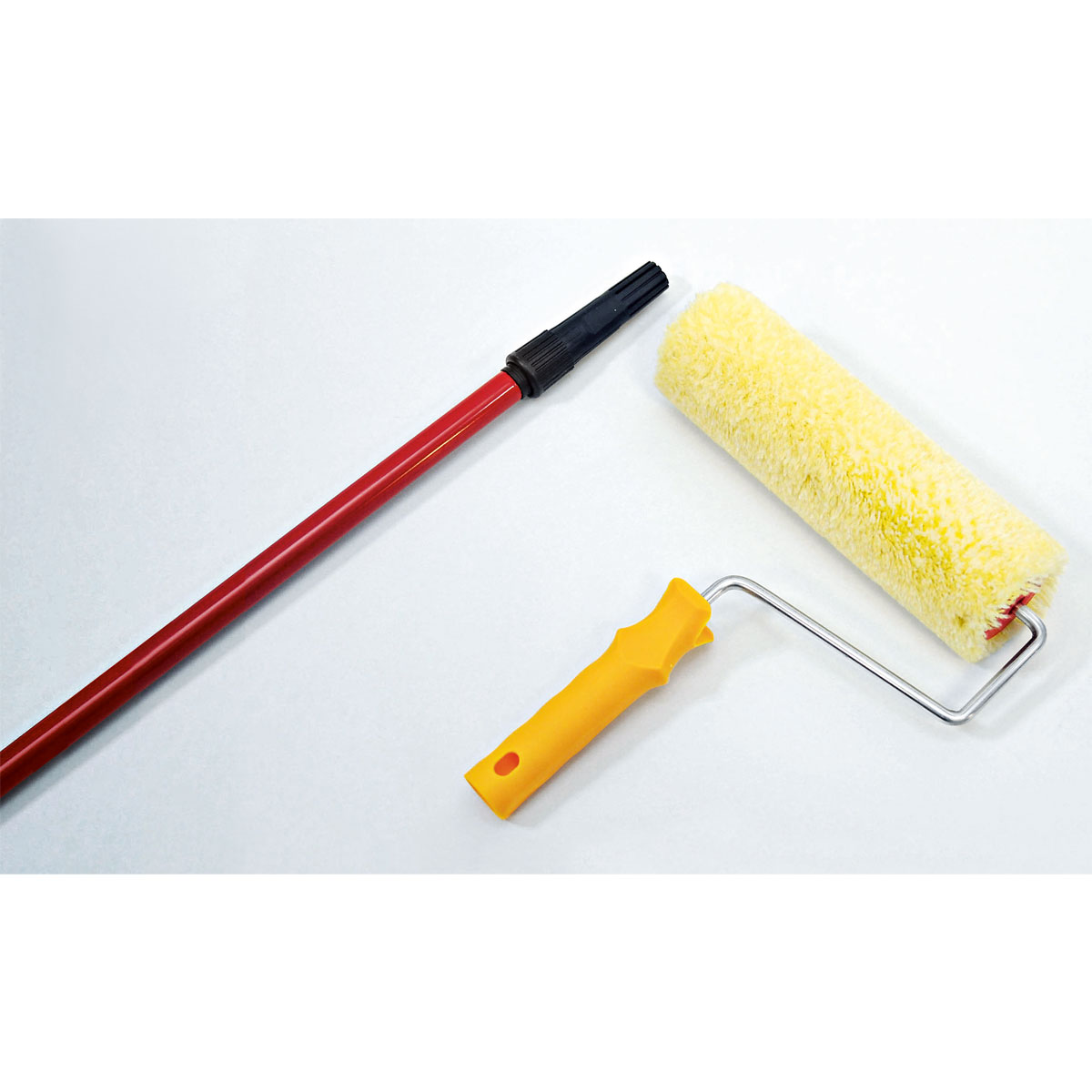 Color Expert Fassadenroller-Set mit Teleskopstab 200 cm 2-teilig