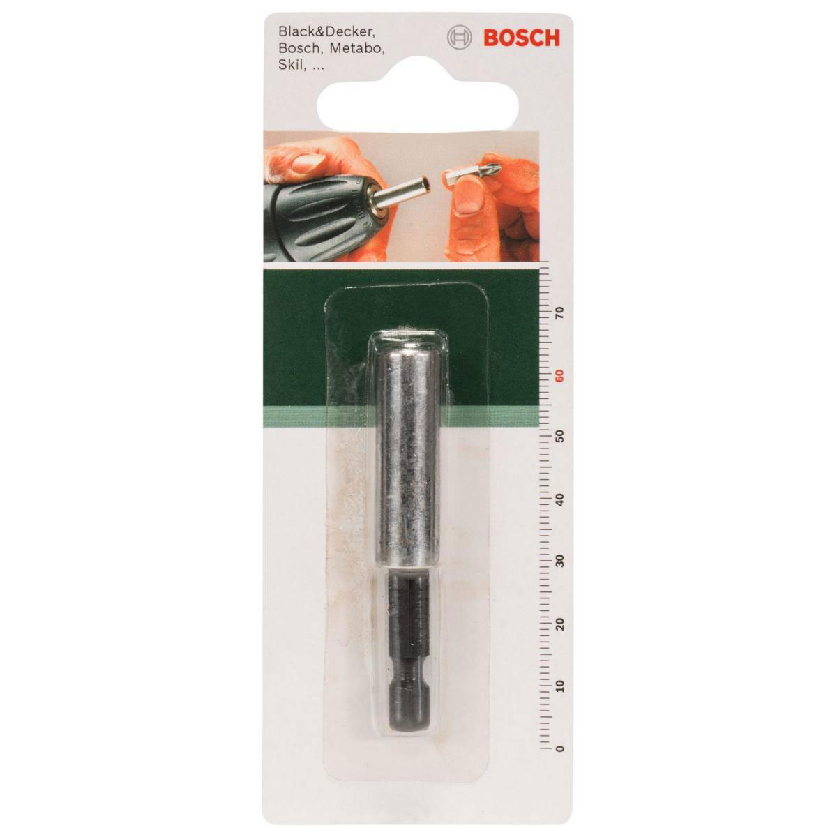 Bosch  DIY Universalhalter 54 mm 1/4" Auensechskantschaft mit Dauermagnet ohne Sprengring Bild 2