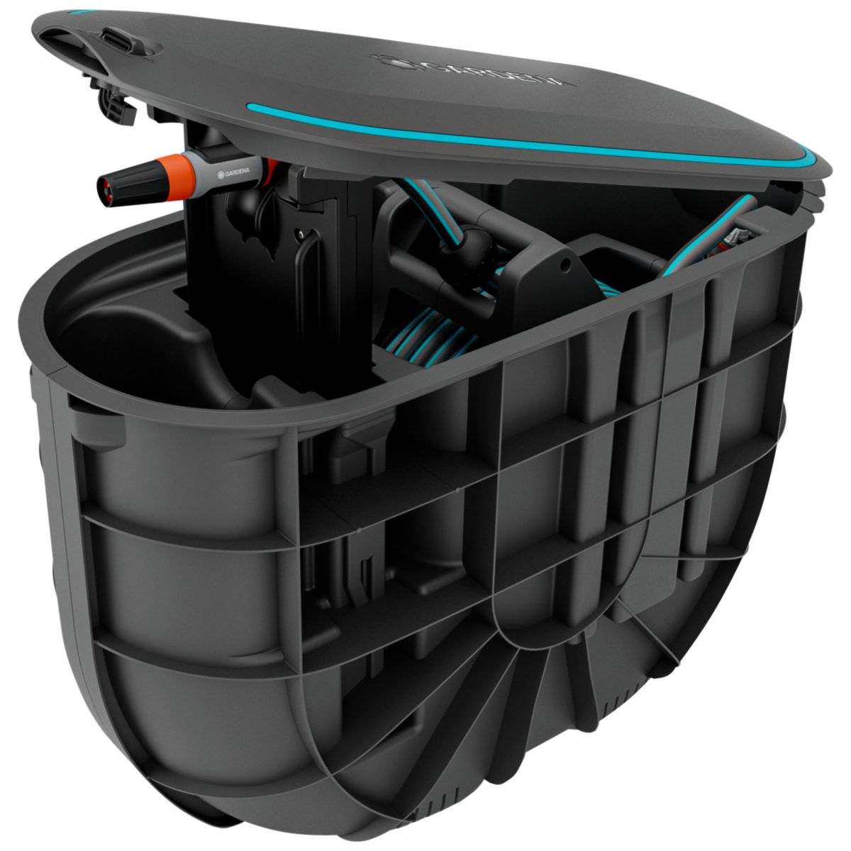 Gardena Schlauchbox RollUp Undercover M mit 20 m