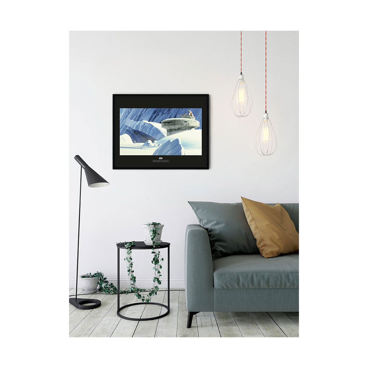 Komar  Wandbild Star Wars Classic Hoth Echo Base 50x40 cm Bild 4
