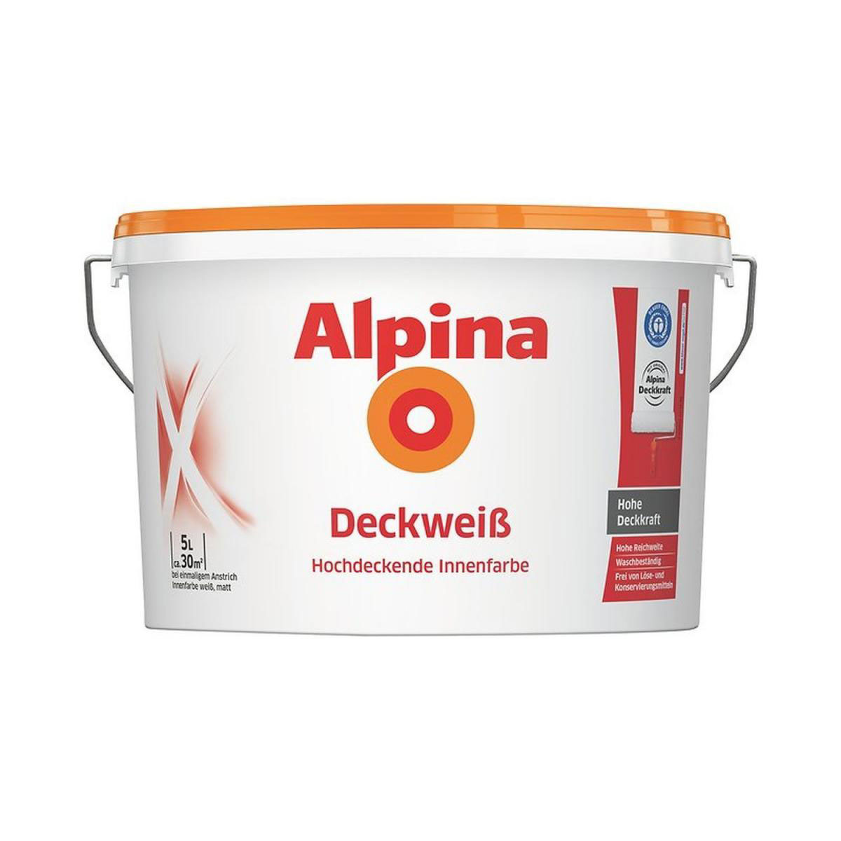 Alpina Deckweiß 5 L
