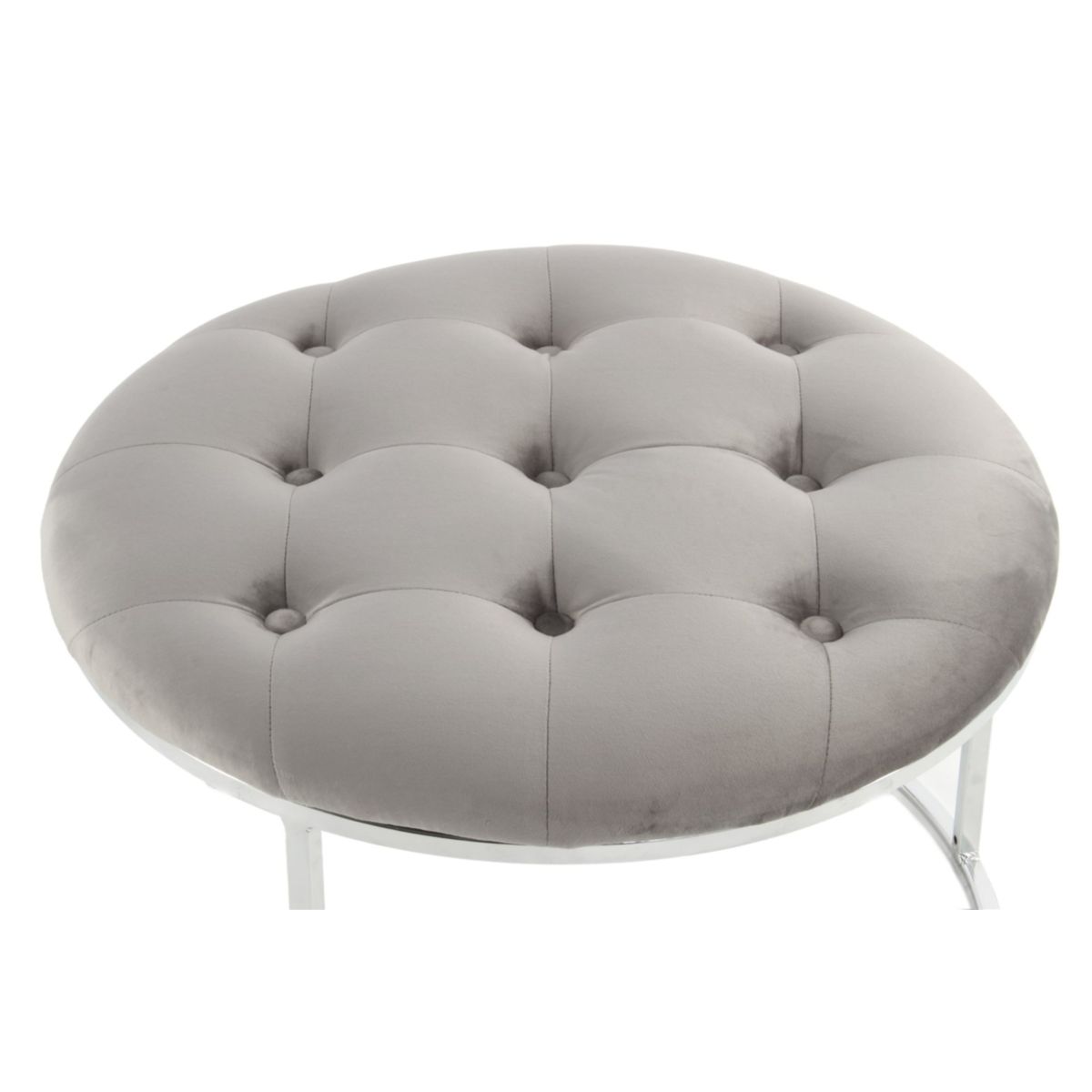 Hocker Becky 825 2er-Set grau silber Bild 6