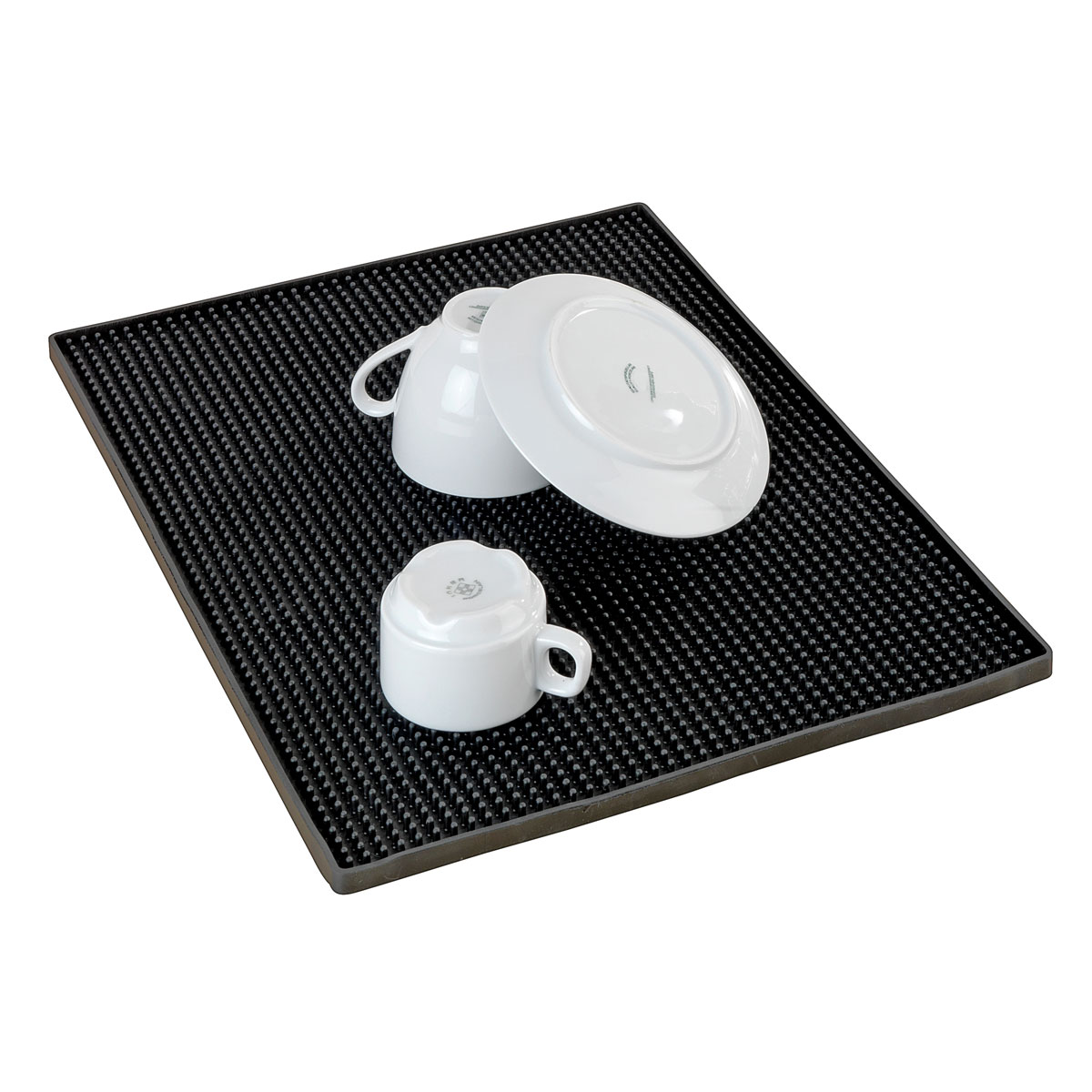 Wenko Abtropfmatte Maxi grau 40 x 30 cm