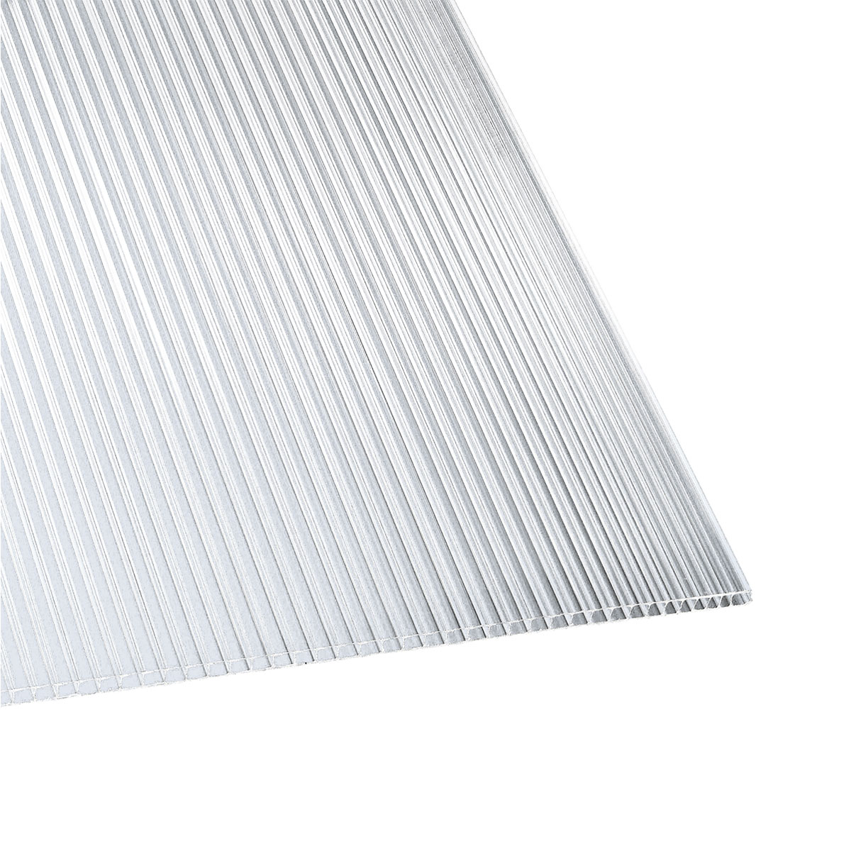 Polycarbonat-Hohlkammerplatte transparent 250 x 98 cm Bild 3