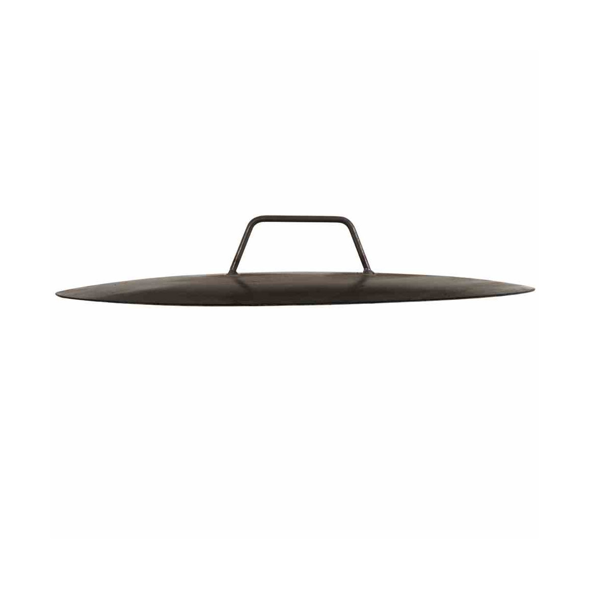 Siena Garden Deckel zu Feuerschale XXL 55 cm Durchmesser 57 x 0,2 cm unbehandelter Stahl Bild 2