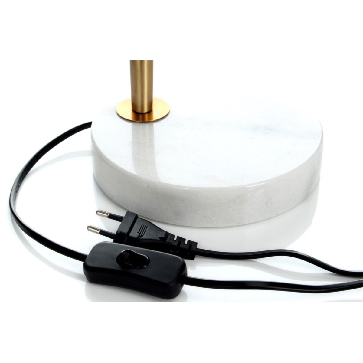 Tischlampe Novum 210 weiss gold Bild 7