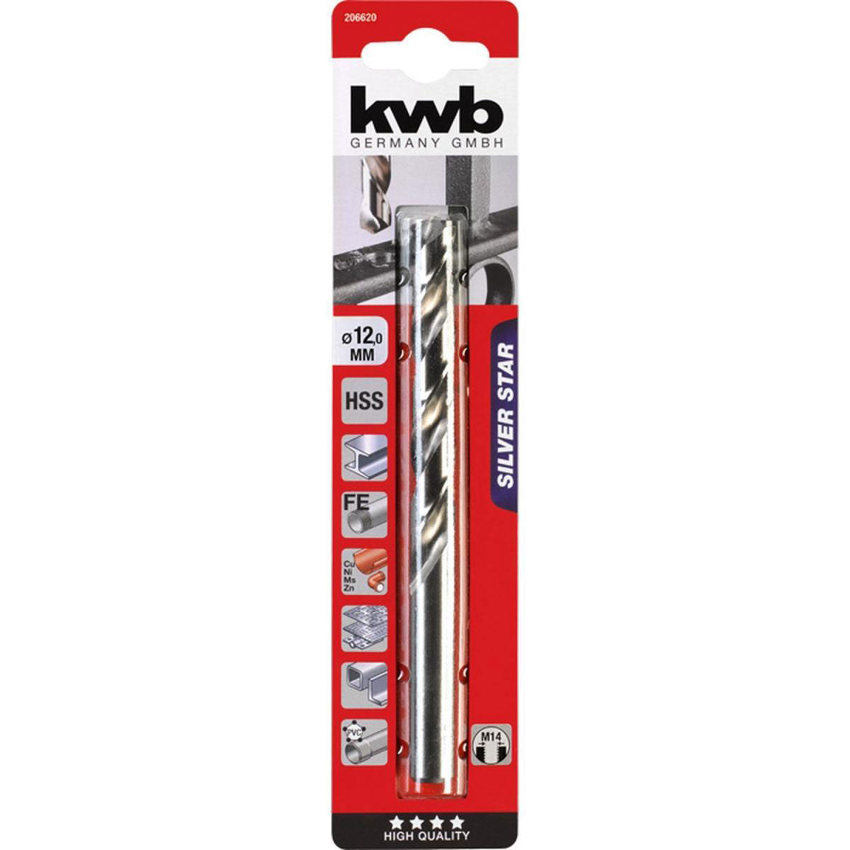 kwb  Spiralbohrer Silver Star Durchmesser 12 mm Bild 2