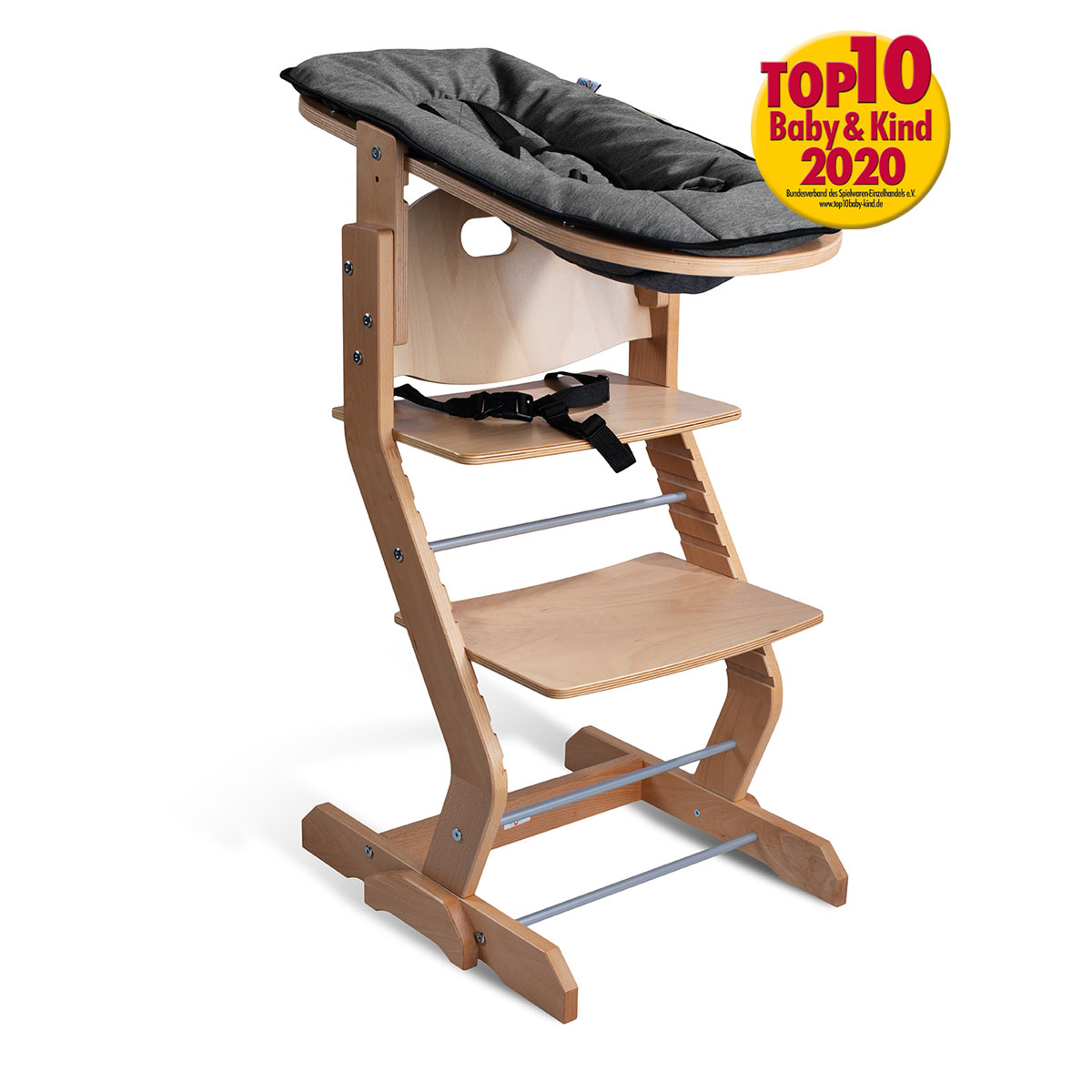 tiSsi Babyaufsatz für Hochstuhl, natur Bild 1