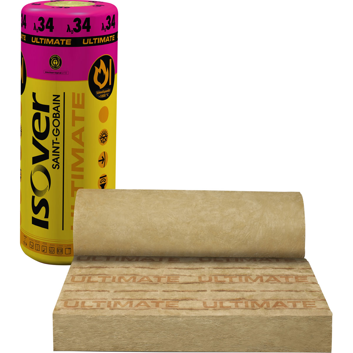 ISOVER Klemmfilz Ultimate 440 x 120 x 10 cm