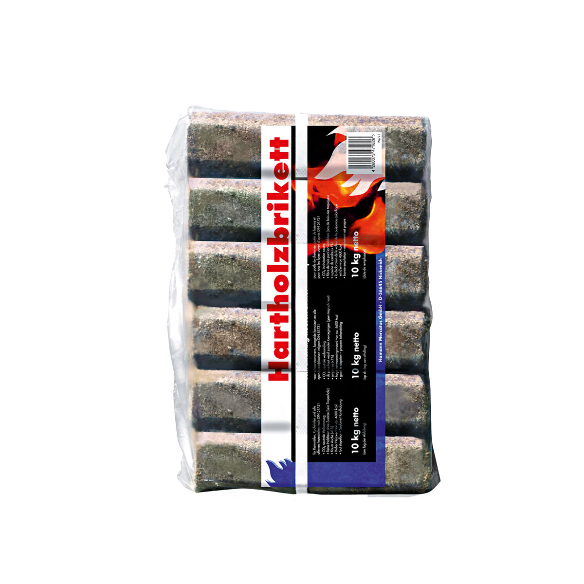 Hartholz-Briketts 10 kg Bild 3