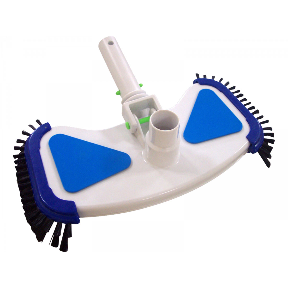 Pool-Bodensauger mit seitlichen Bürsten