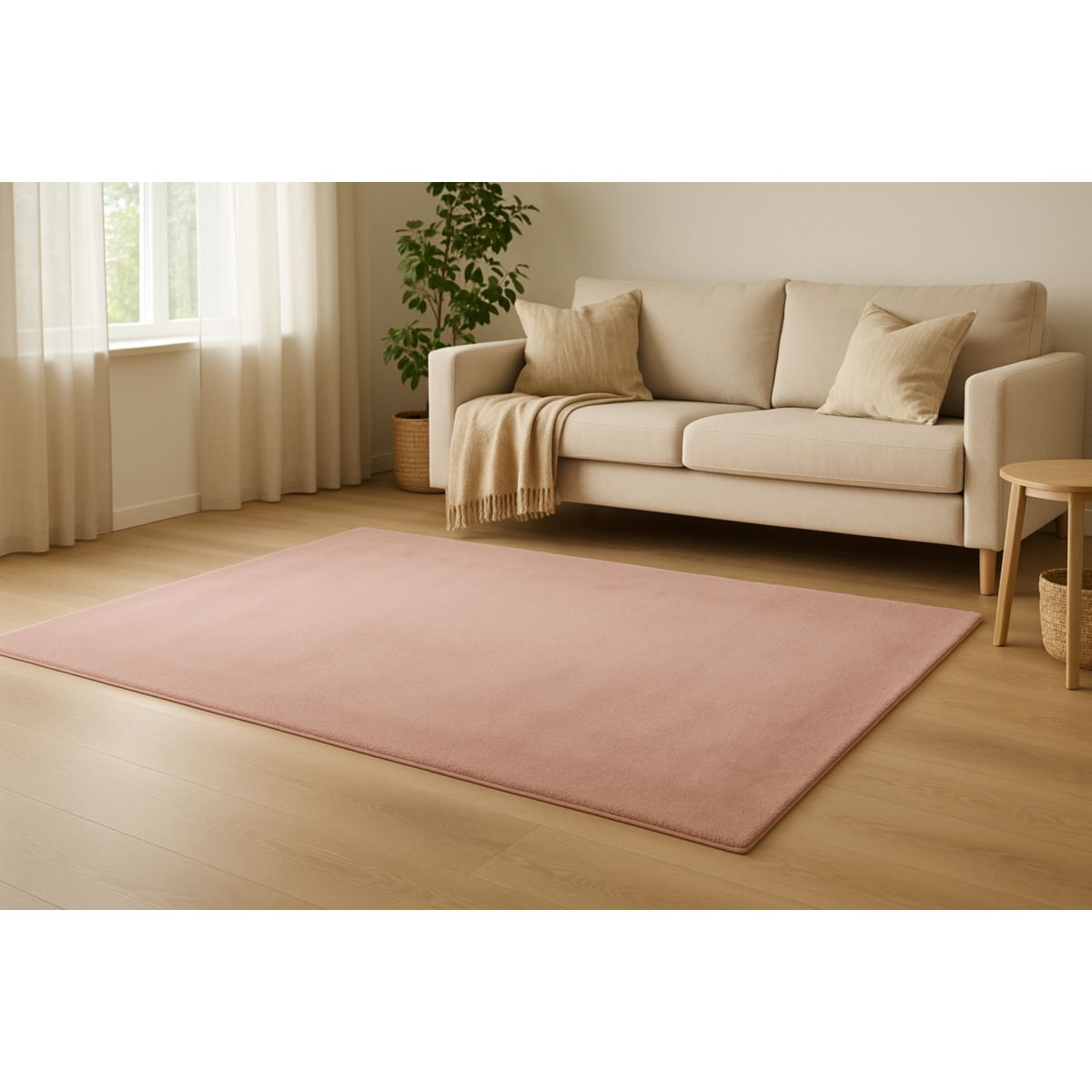 Cross 425 Pastellrosa 200cm x 290cm Bild 3