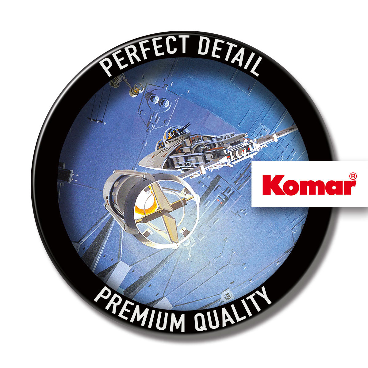 Komar  Wandbild Star Wars Classic Death Star Attack 50x40 cm Bild 4