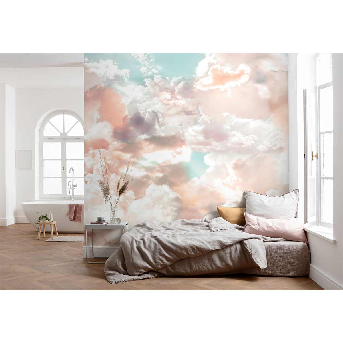 Komar  Vlies Fototapete Mellow Clouds 350x250 cm