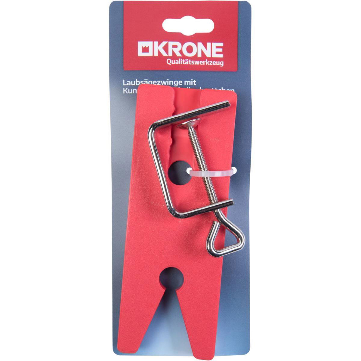 Krone Laubsägezwingen 50 mm Kunststoff Bild 3
