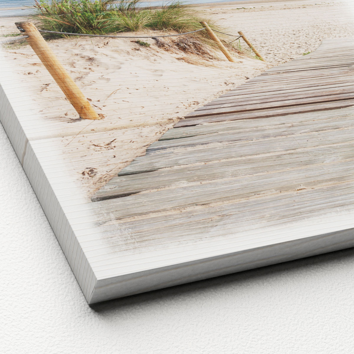 Canvas-Art Strand Art 30 x 30 cm Bild 2