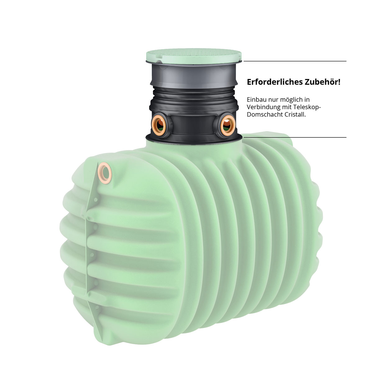 Garantia Erdtank Cristall PROline 1600 L Bild 2