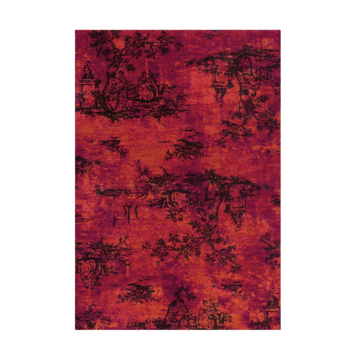 Vintage 5206 Rot 120cm x 180cm