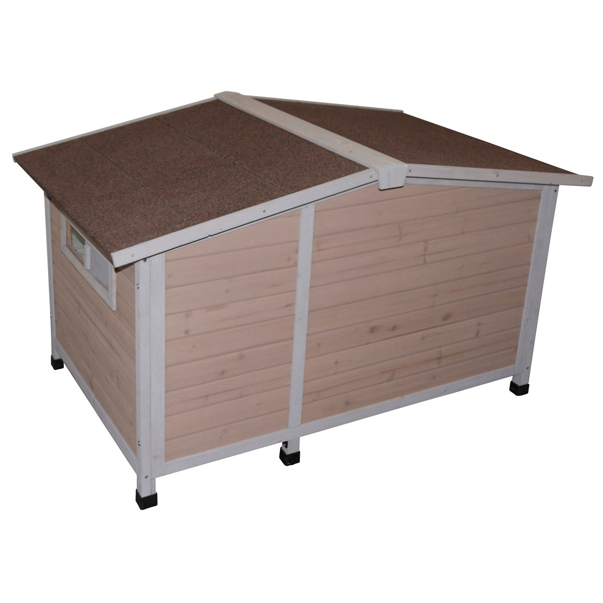 Hundehütte Overview 134 x 92 x 82 cm braun Bild 4