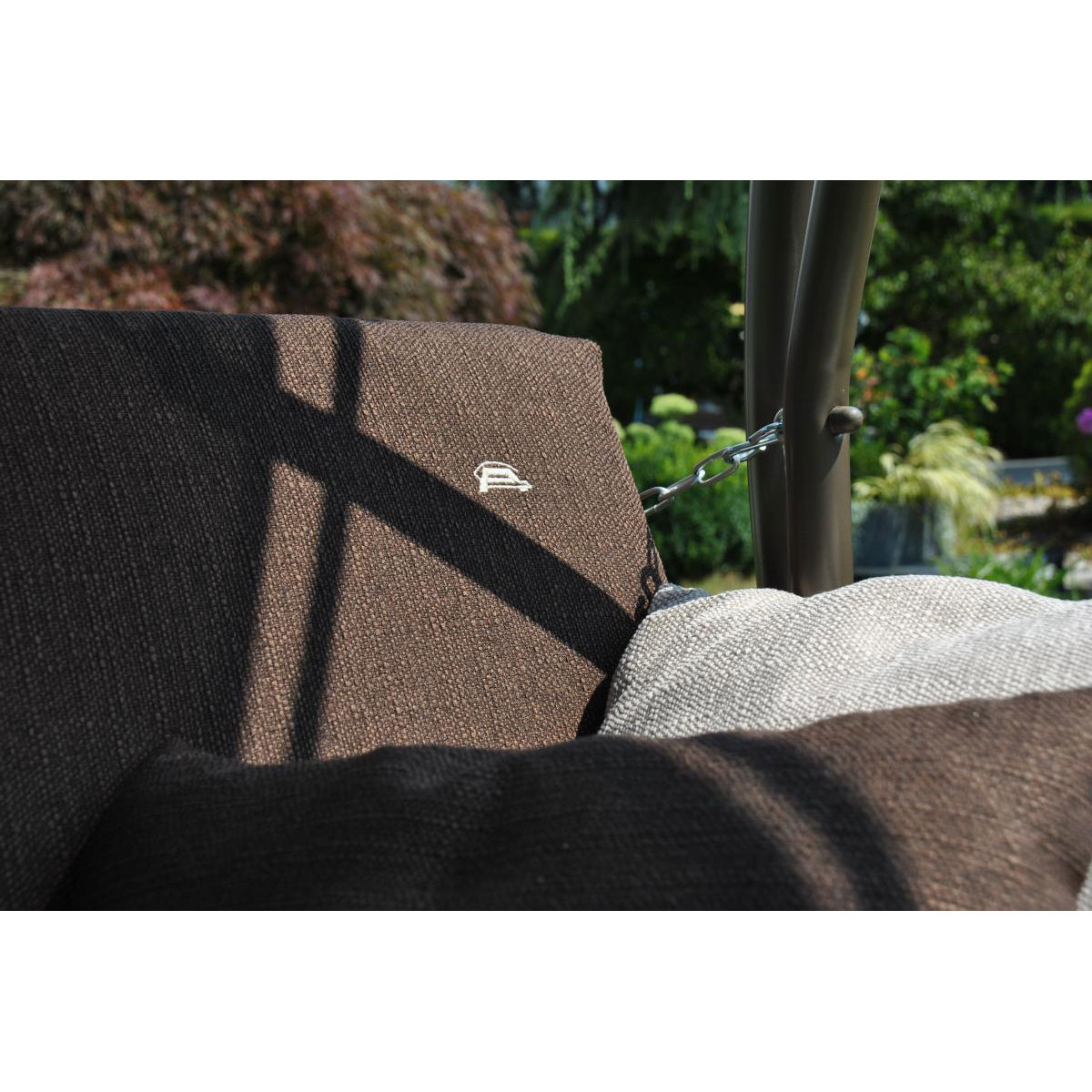 Angerer Freizeitmöbel GmbH Hollywoodschaukel 3-Sitzer Elegance Smart coffee Bild 4