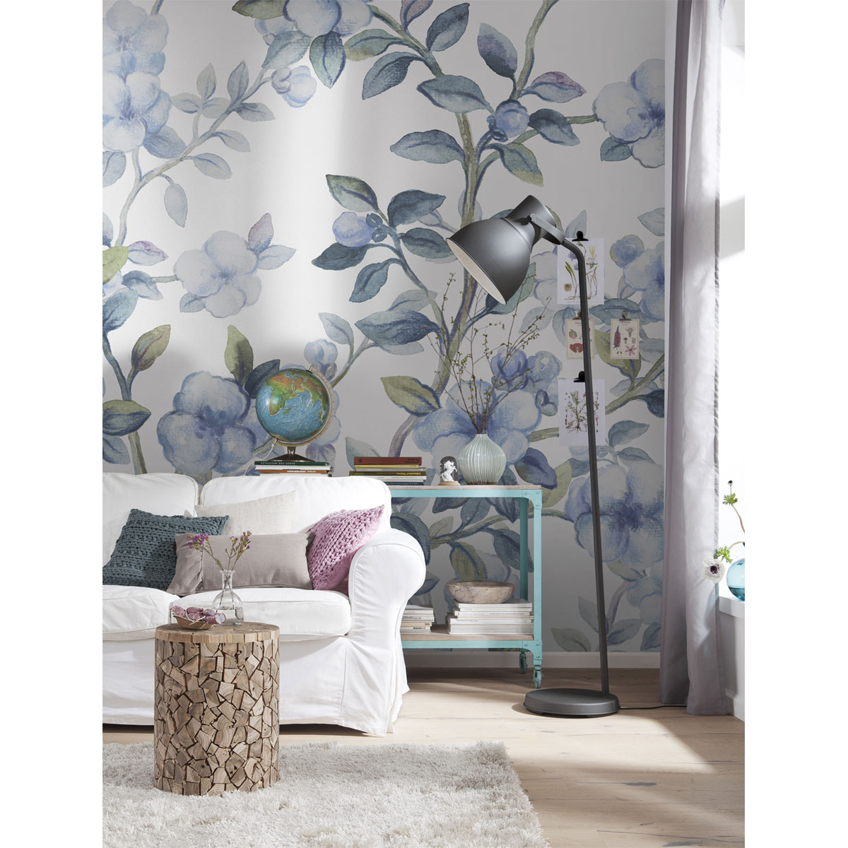 Komar  Vlies Fototapete Bleu Ciel 250x250 cm