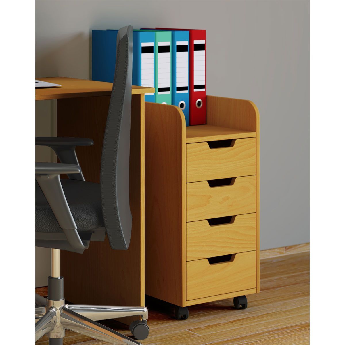 Rollcontainer Konal Mini Buche Bild 2