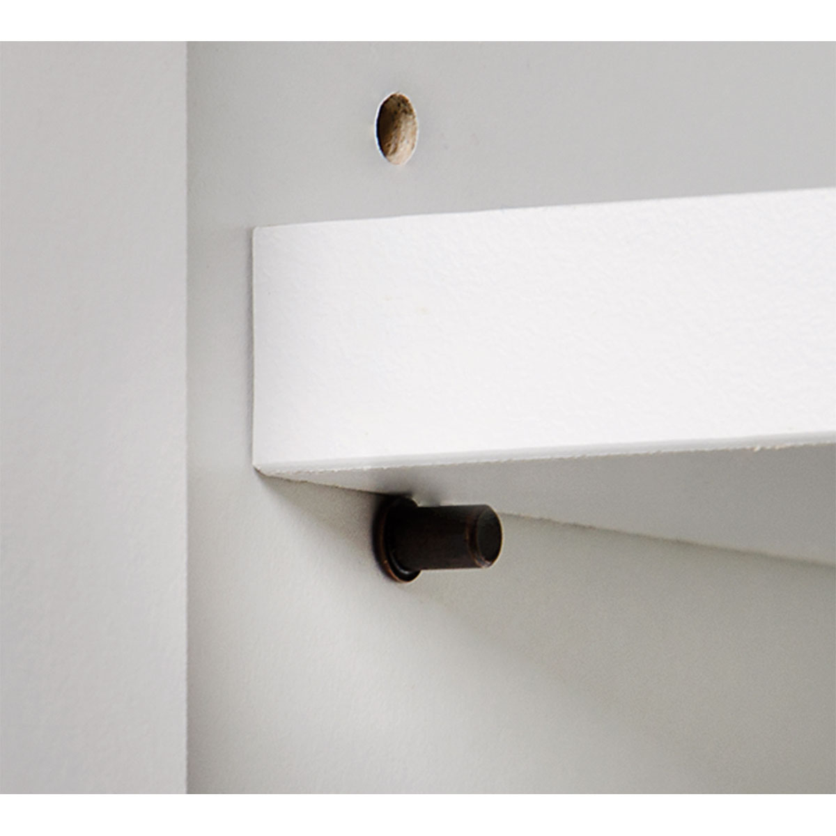 Suki Bodenträger Kunststoff Durchmesser 0,5 x 0,8 cm brüniert 40 Stück Bild 2