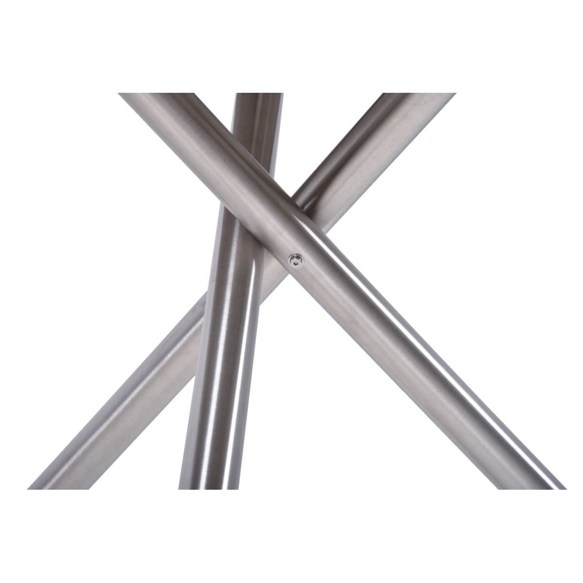 Garden Pleasure Tisch SIENNA rund Edelstahl / Kunststoff HPL, grau Bild 2