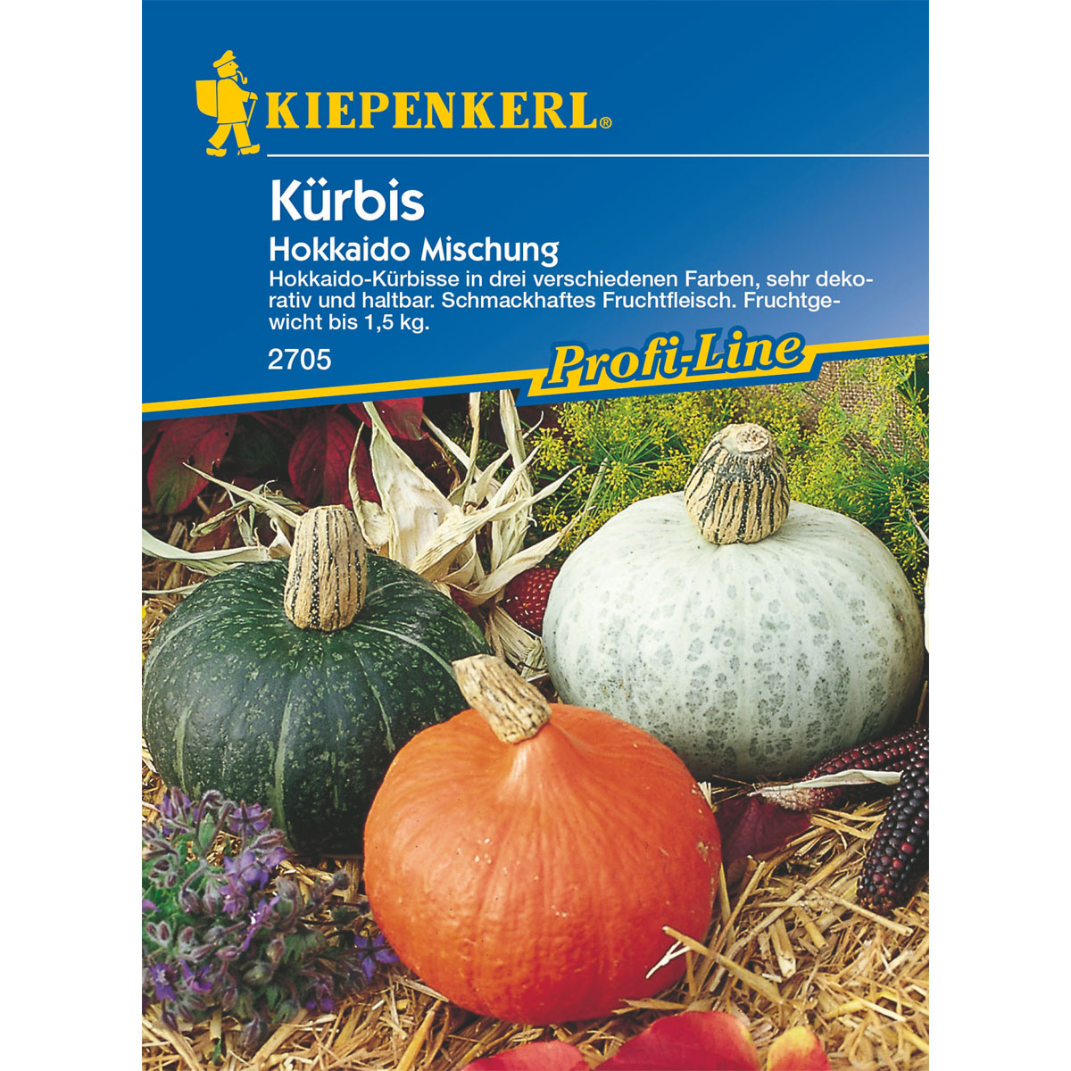 Kiepenkerl Kürbis Hokkaido Mischung