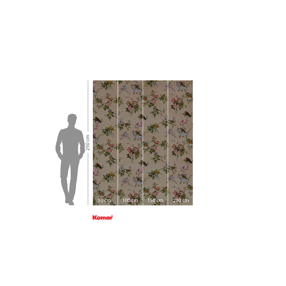 Komar  Vlies Fototapete Concert de Demain 200x250 cm Bild 3