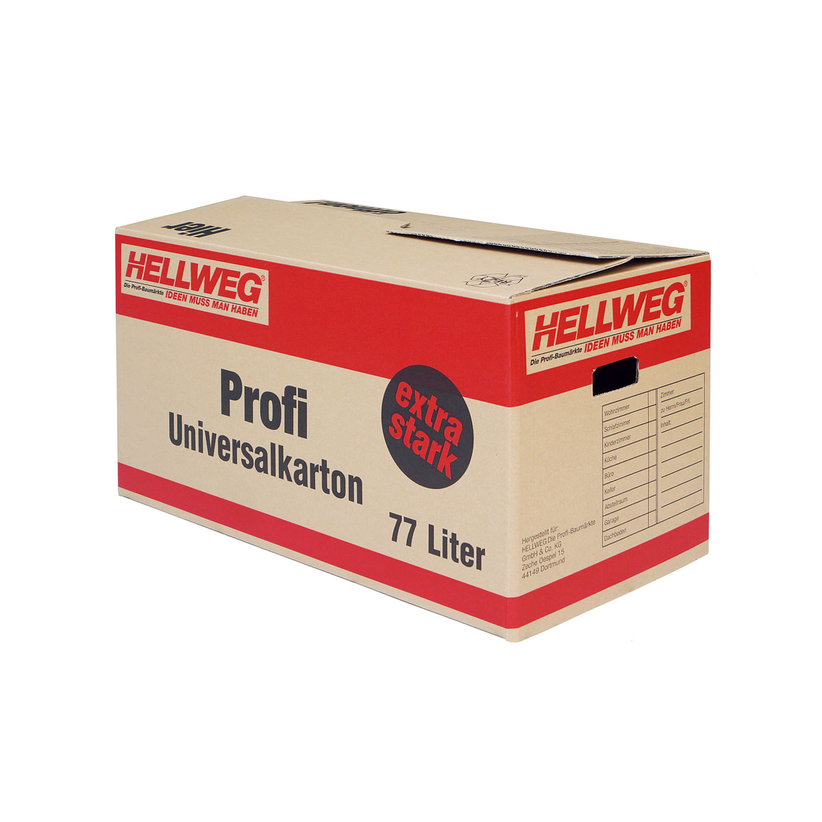 Hellweg Profi Universalkarton 64,9 x 34,5 x 34,6 cm Bild 2