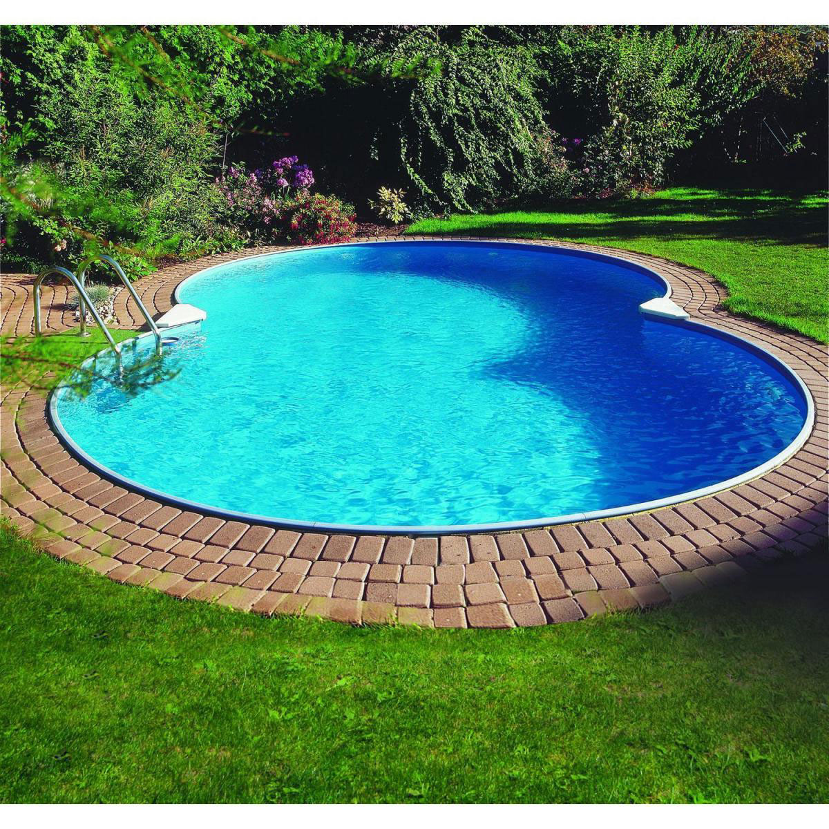 Achtformpool-Set Classic 525 x 320 cm Bild 1