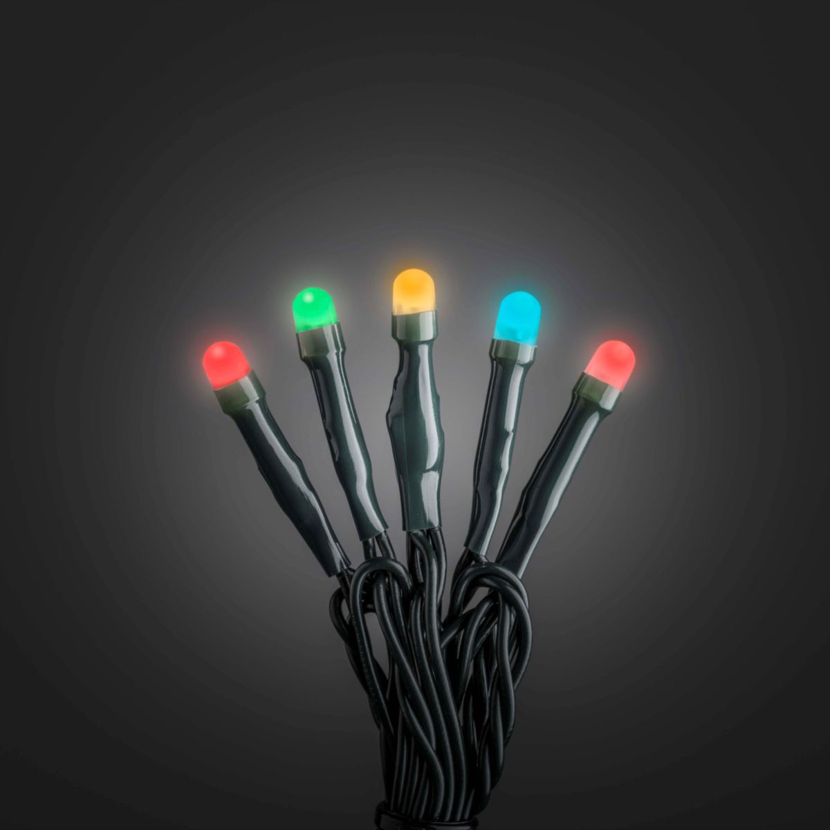 Konstsmide Micro LED Lichterkette 100 bunte gefrostete Dioden Bild 2