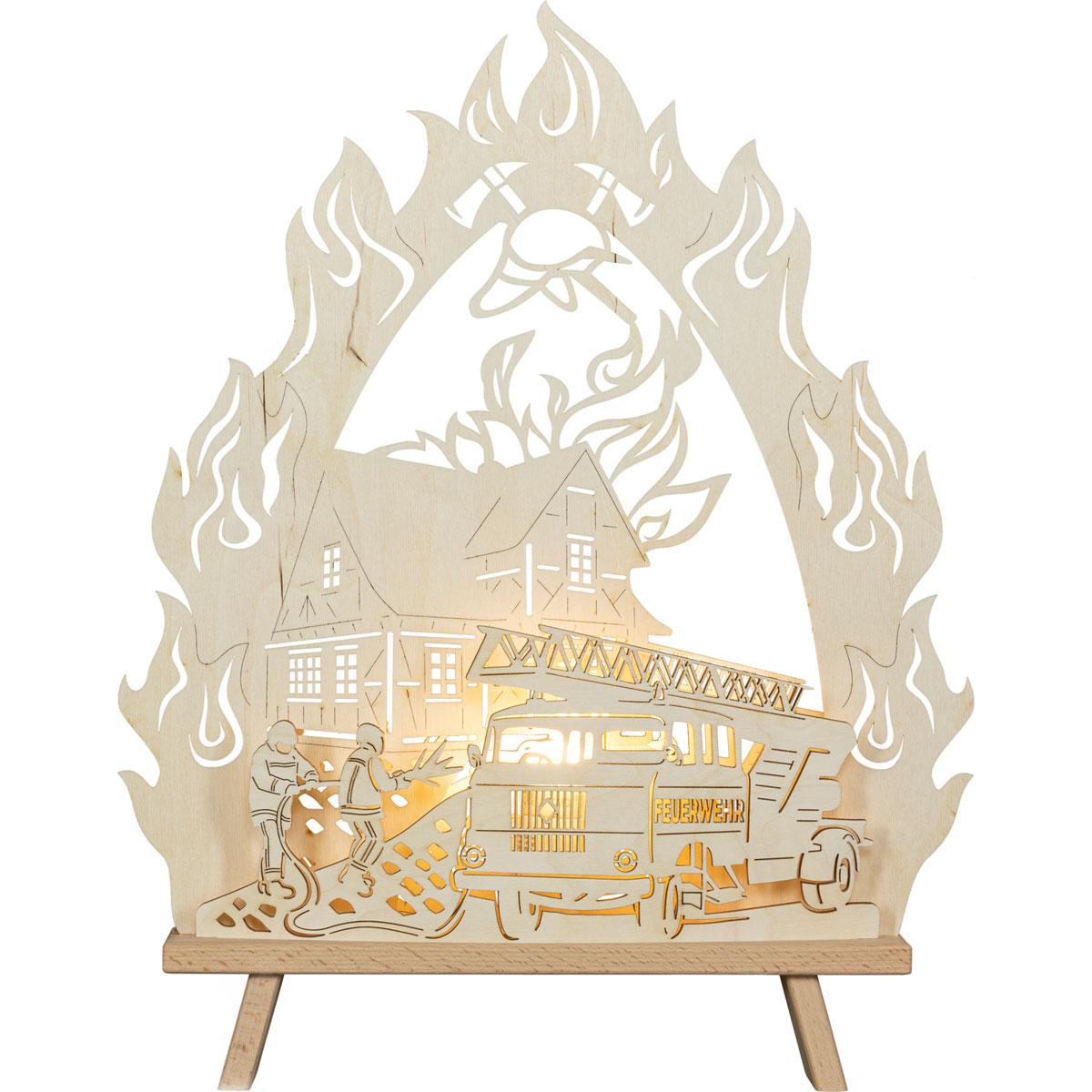 Dekoleuchte-Spitze Feuerwehr