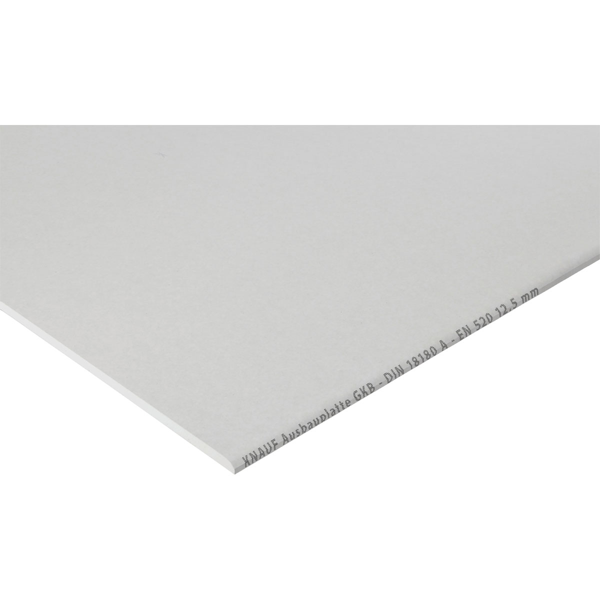 GKP weiss 1-Mann-Platte 2600 x 600 x 9,5 mm