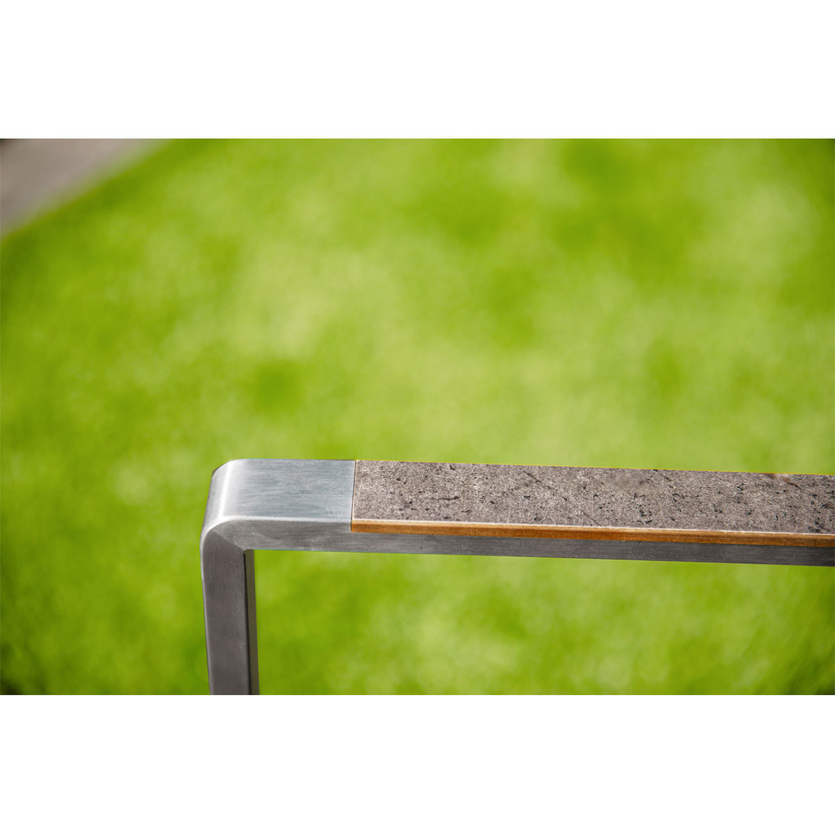 Greemotion Testrut Gartenliege Klappliege  Sydney inkl Armlehne mit HPL-Auflage Bild 3