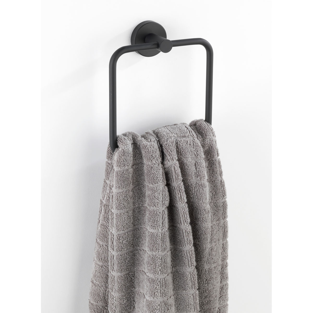 Wenko Handtuchring Bosio schwarz Bild 3
