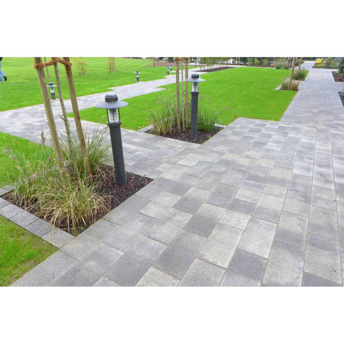 Pflaster Allee diamant grau anthrazit melange 16 x 24 x 8 cm  Bild 8