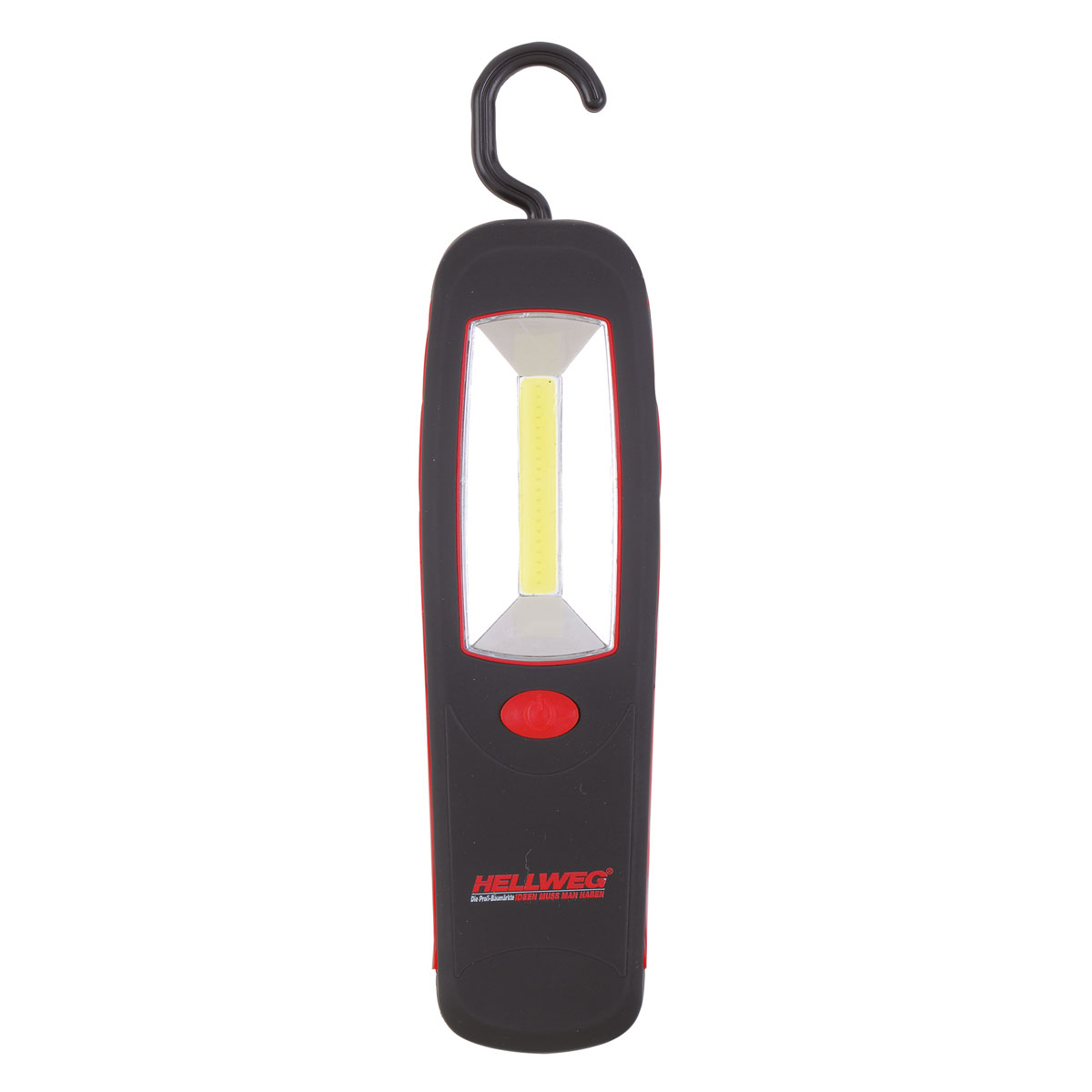 Arbeitstaschenlampe HELLWEG mit Haken und Magnet