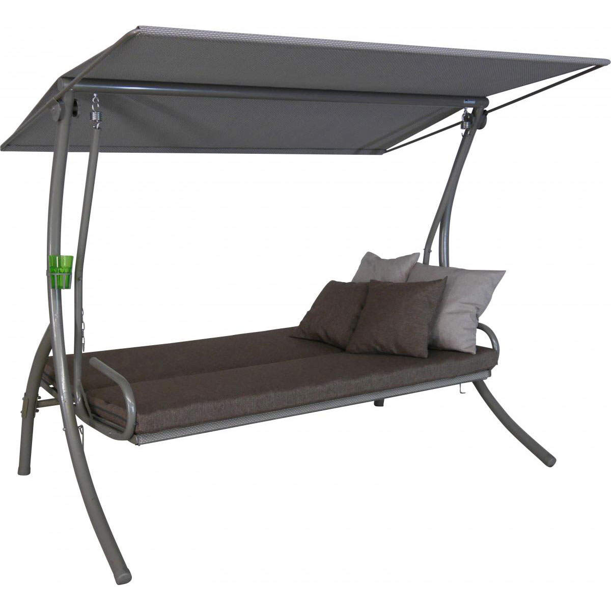 Angerer Freizeitmöbel GmbH Hollywoodschaukel 3-Sitzer Elegance Smart Olive Bild 2