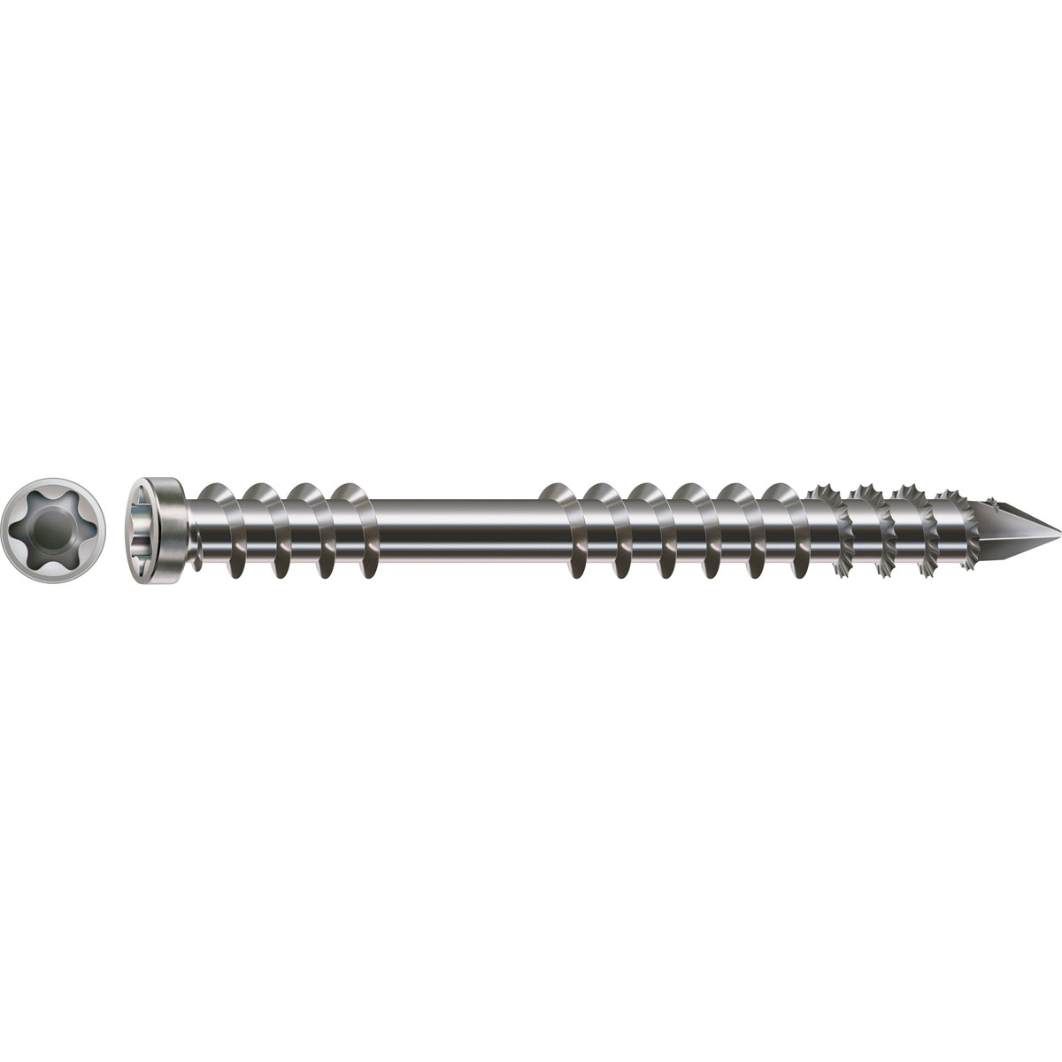 Spax Terrassenschrauben-Set Zylinderkopf 5 x 50 mm 400-teilig