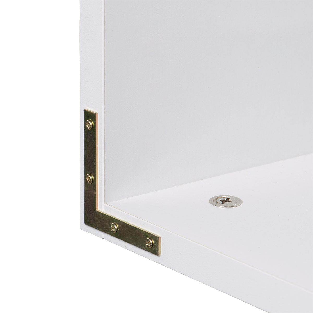 Suki Möbelwinkel vermessingt flach 1,5 mm 4 Stück Bild 2