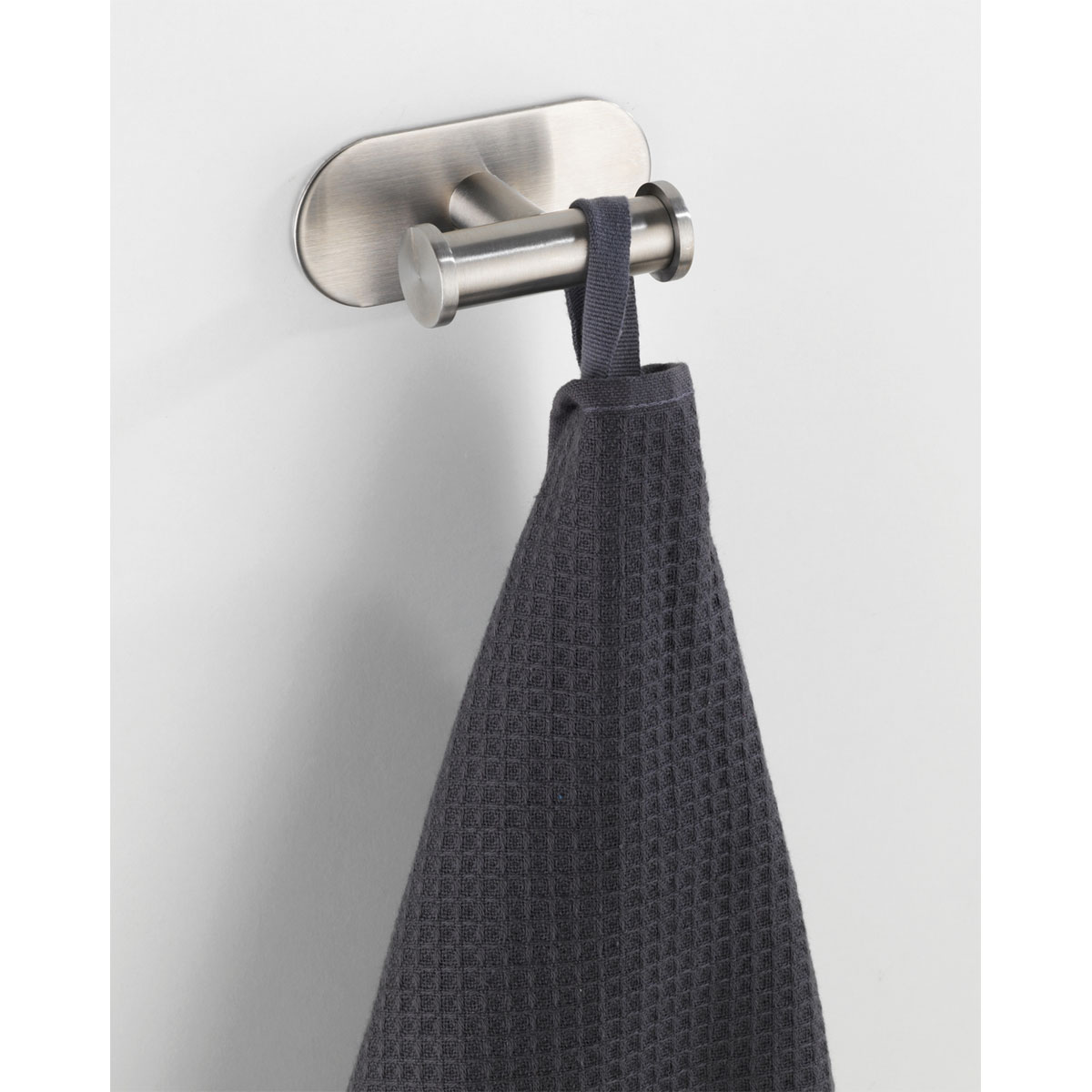 Wenko Turbo-Loc Edelstahl Wandhaken Duo Orea matt Bild 8