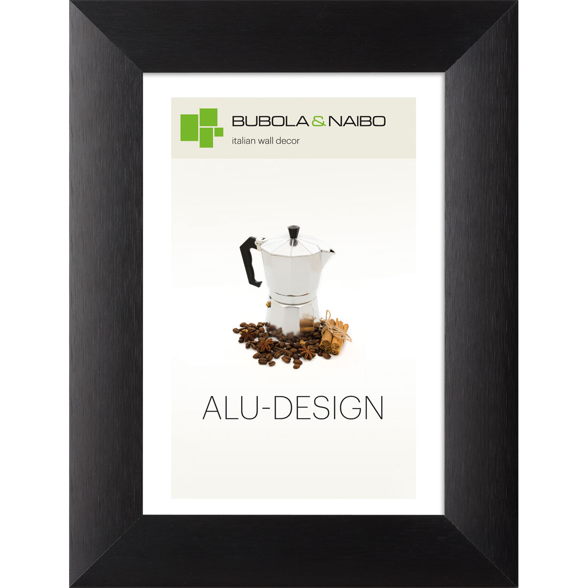 Alu-Rahmen AL02 20 x 30 cm Schwarz