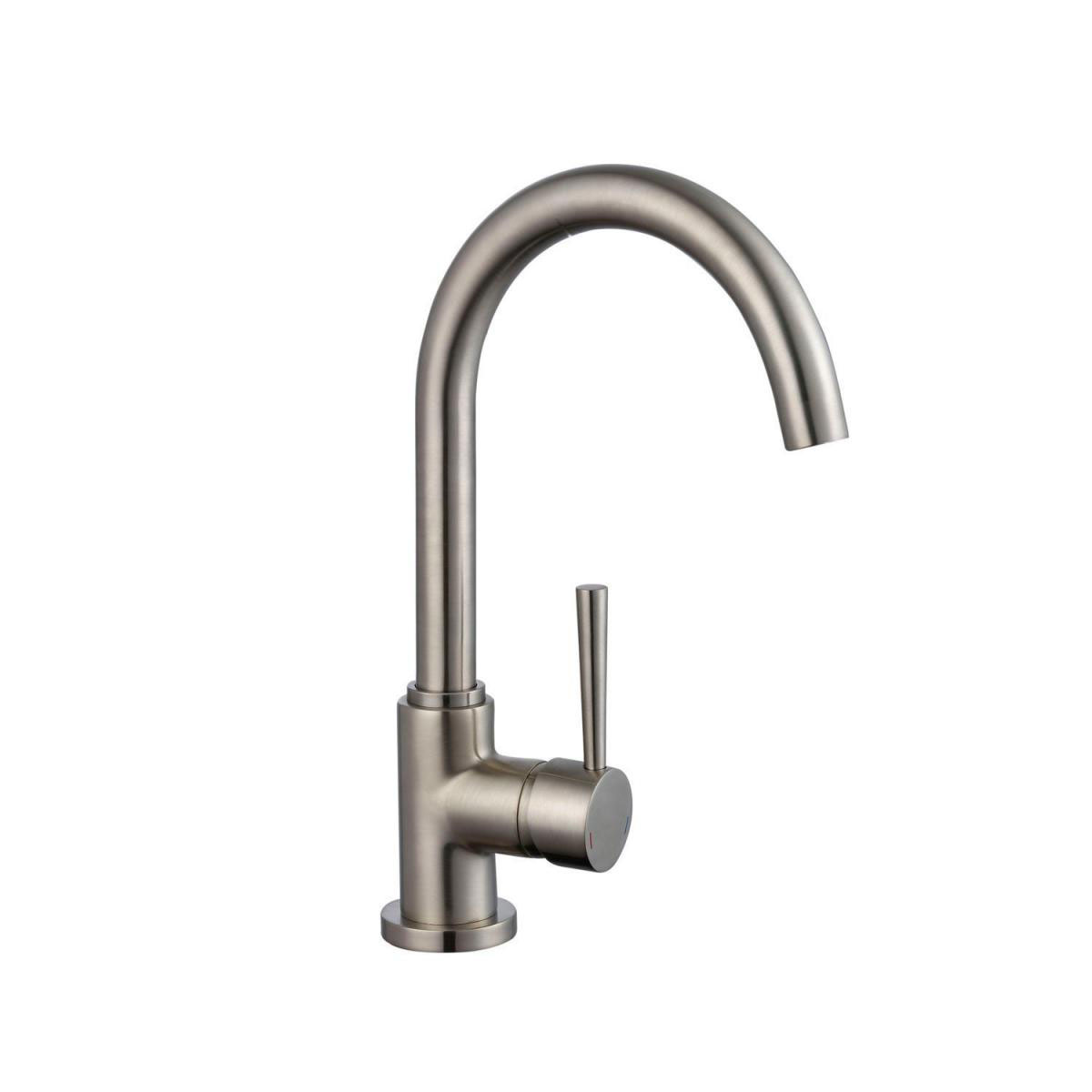 Spültischarmatur Cornwall Niederdruck Edelstahloptik